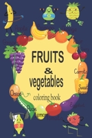 FRUIT ET VEGETABLES: Book of Coloring: Paperback – Coloring Book B08PJPQBD1 Book Cover