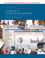 Preface to Marketing Management 0072466588 Book Cover