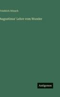 Augustinus' Lehre vom Wunder 3368461273 Book Cover