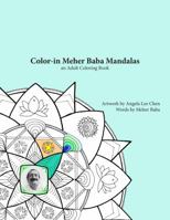 Color-in Meher Baba Mandalas 1945490012 Book Cover
