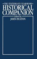 The Statesman's Year-Book Historical Companion 1349194506 Book Cover
