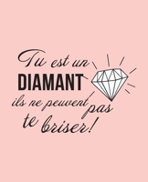 Tu es un diamant ils ne peuvent pas te briser!: Agenda, 12 mois de janvier � d�cembre, planification hebdomadaire, semainier simple et graphique, design soign� et professionnel 1712639765 Book Cover