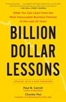 Billion Dollar Lessons 1591842190 Book Cover