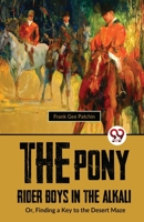 The Pony Rider Boys In The Alkali; Or, Finding A Key to the Desert Maze 9357484124 Book Cover