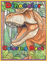 Dinocolor: coloring book B0CPDVCLDM Book Cover