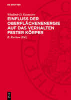 Einfluß Der Oberflächenenergie Auf Das Verhalten Fester Körper 3112762762 Book Cover