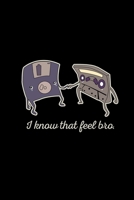 I know that feel bro: 6x9 CASSETTE - grid - squared paper - notebook - notes 1711721662 Book Cover