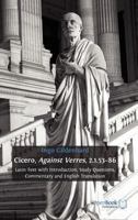 Cicero, Against Verres, 2.1.53-86: Latin Text with Introduction, Study Questions, Commentary and English Translation 1906924538 Book Cover