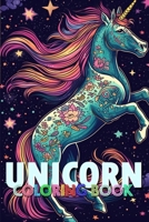 Magic Unicorn Coloring Book: Magical Pictures for Adults and Kids: 69 Pages B0C2SG4QGF Book Cover