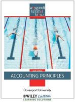 Accounting Principles (Custom) - 9th edition by Davenport University 0470533471 Book Cover