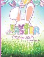 Easter Coloring Book For Kids Ages 4-8: Creative and Relaxing Color Book for Kids and Adults | Big Funny Happy Easter Colouring Book with Unique ... with Cute Bunnies, Gnomes and Easter Eggs B08W7R1JWJ Book Cover