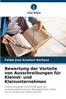 Bewertung der Vorteile von Ausschreibungen für Kleinst- und Kleinunternehmen 6206422305 Book Cover