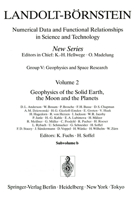 Geophysics of the Solid Earth, the Moon and the Planets 3540128530 Book Cover