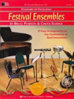 W27TP - Standard of Excellence - Festival Ensembles - Trumpet/Baritone T.C. 0849756561 Book Cover