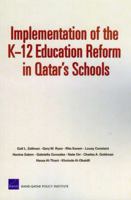 Implementation of the K12 Education Reform in Qatar's Schools 0833047361 Book Cover
