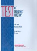 Test of Economic Literacy: Examiner's Manual 1561835102 Book Cover