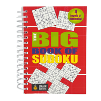 Big Book of Sudoku: Over 500 Puzzles & Solutions, Easy to Hard Puzzles for Adults