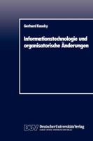 Informationstechnologie Und Organisatorische Anderungen 3824400073 Book Cover