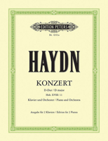 Music Minus One Piano: Haydn Concerto in D major, HobXVIII/11  (Book & CD Set) 3905476673 Book Cover