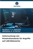 Untersuchung von Penetrationstests für Angriffe auf LAN-Netzwerke (German Edition) 6208887364 Book Cover