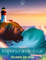 Imponerande fyrar Målarbok för vuxna Kreativa fyrdesigns för stresslindring och avkoppling: Njut av en trevlig upplevelse med denna fantastiska samling fyrar B0C658DNJQ Book Cover