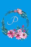 P: Custom Personalized Recipe Notebook Perfect Keepsake for Grandma's Favorite Recipes 1097662489 Book Cover