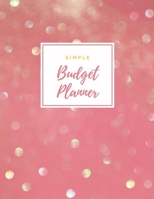 Simple Budget Planner: 12 Month Budget Planner Money Saving Challenge Monthly Bill Tracker Simple Budget Tracker Expense Tracker Happy Planner Notebook Monthly Money Goals Tracker 1697573339 Book Cover