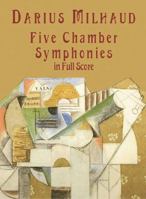 Five Chamber Symphonies 0486416941 Book Cover