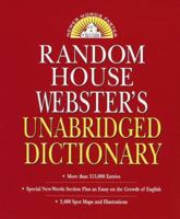 The Random House Dictionary of the English Language 0394019512 Book Cover