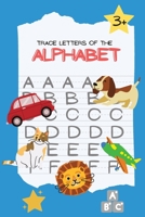 Trace letters of the Alphabet: Handwriting practice workbook for kids, letters from A to Z, medium size 6" x 9 0058291598 Book Cover
