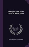 Thoughts 1359629890 Book Cover