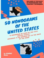 50 Nonograms of the United States - nonogram of each of the 50 United States B08T43FKC5 Book Cover