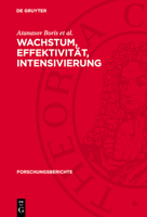 Wachstum, Effektivität, Intensivierung: (Konferenzmaterial) 3112718607 Book Cover