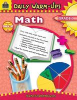 Daily Warm-Ups: Math, Grade 1: Math, Grade 1 1420639595 Book Cover