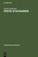 Feste Syntagmen 3484101792 Book Cover