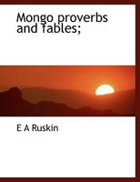 Mongo proverbs and fables; 1115945238 Book Cover