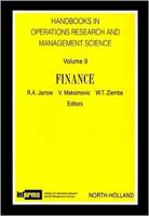 Handbooks in Operations Research and Management Science, 9: Finance (Handbooks in Operations Research and Management Science) 044489084X Book Cover