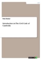 Introduction on the Civil Code of Cambodia 3656587450 Book Cover