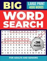Big 4000 Word Search Large Print for Adults and Seniors: 200 Puzzles and a Wide Range of Themes 1967890129 Book Cover