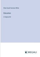 Education: in large print 338708238X Book Cover