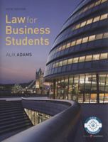 Law for Business Students 1405858885 Book Cover