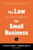 Law (in Plain English) for Small Business (Sixth Edition) 1621538214 Book Cover