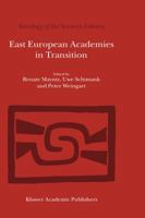 East European Academies in Transition 0792351681 Book Cover