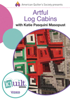 Artful Log Cabins - Complete Iquilt Class on DVD 1604603518 Book Cover
