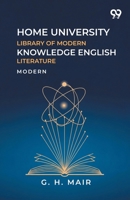 Home University Library Of Modern Knowledge English Literature Modern 9376805917 Book Cover