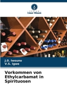 Vorkommen von Ethylcarbamat in Spirituosen (German Edition) 6208471079 Book Cover