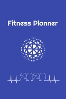 Fitness Planner 2020: A great exercise plan for weight loss and daily exercise: Paperback 1656085801 Book Cover