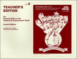 Scoring High on California Achievement Tests, Book 5, Teacher's Edition 0026857316 Book Cover