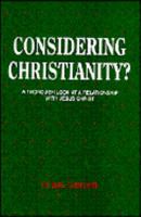 Considering Christianity: 0961656212 Book Cover