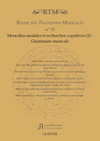 Monodies Modales Et Recherches Cognitives (1): Grammaire Musicale 2705341080 Book Cover